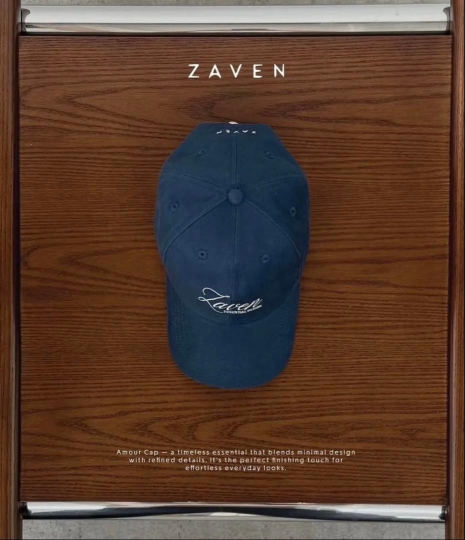 新品William★ZAVEN★キャップ限定ネイビーL gmmtv LYKN