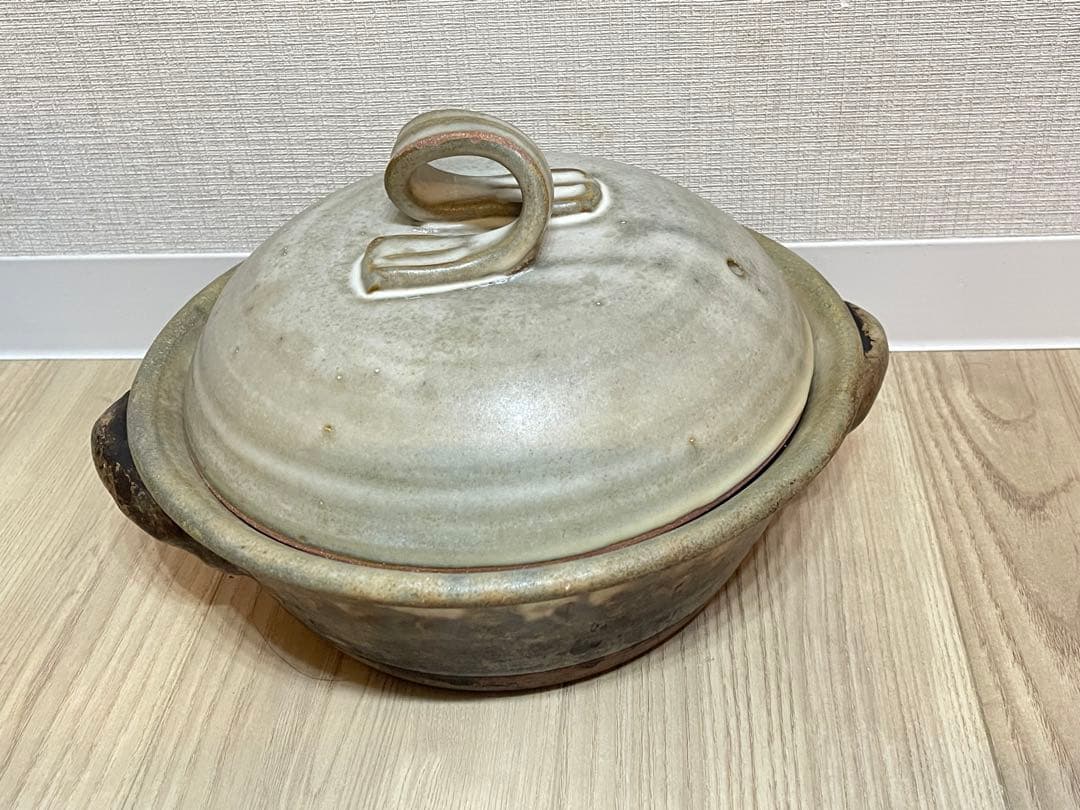 【定価25,300円】職人の手造り土鍋受注生産。信楽焼耐熱蒸し鍋９号なか工房