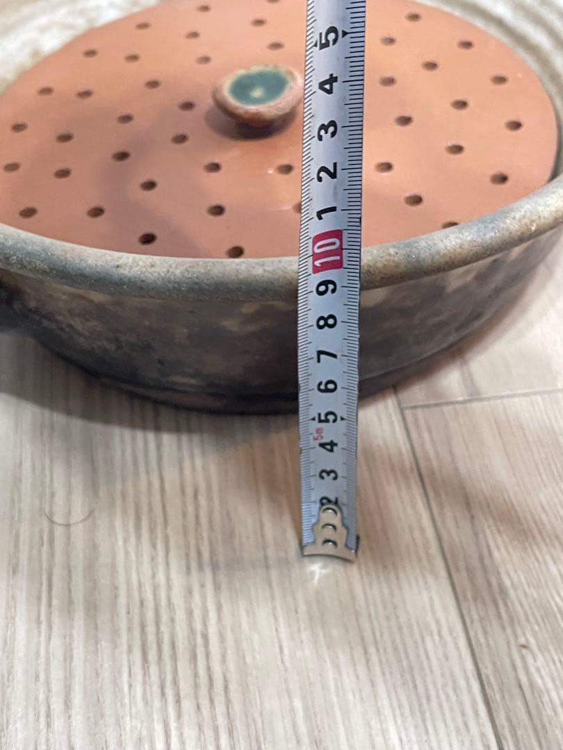 【定価25,300円】職人の手造り土鍋受注生産。信楽焼耐熱蒸し鍋９号なか工房