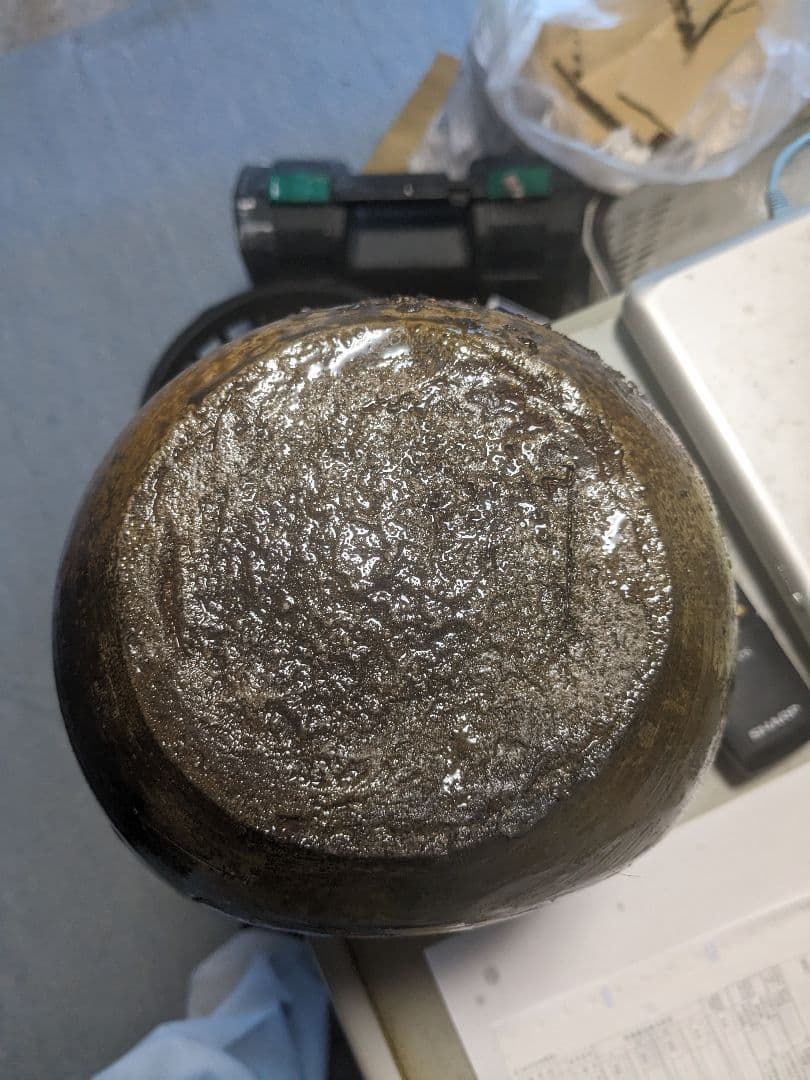 古い花瓶焼物
