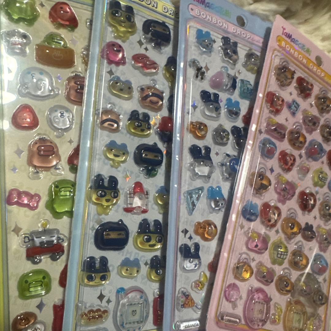 たまごっち ボンボンドロップシール 4種セット 正規品