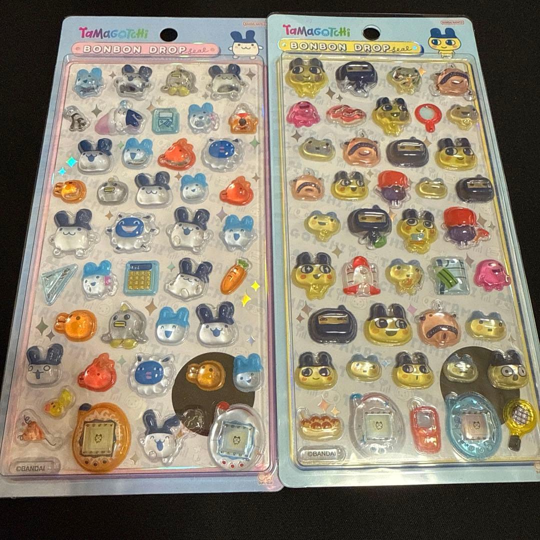 正規品　たまごっち　ボンボンドロップシール コンプリート4種