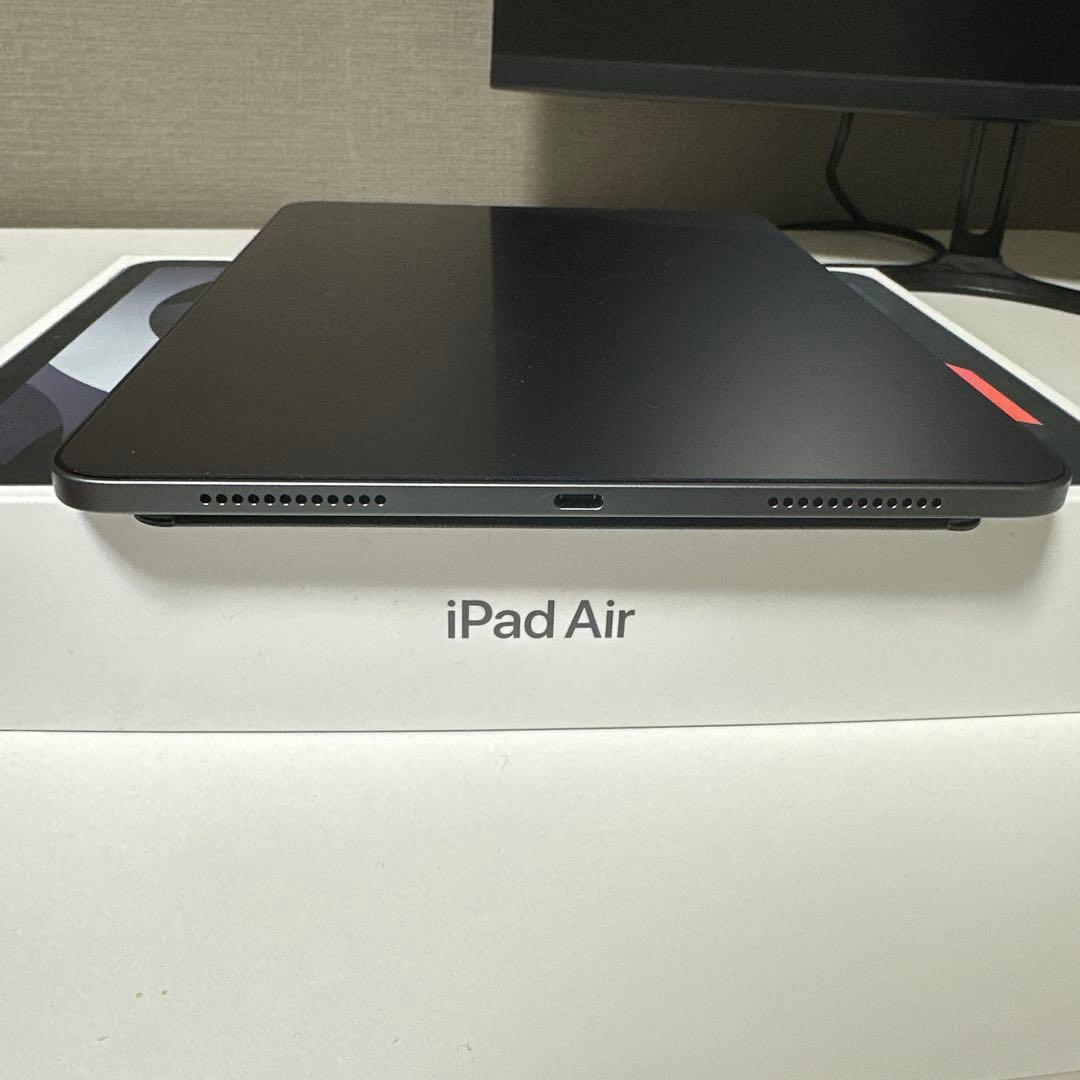 【超美品】バッテリー良　iPad Air4 スペースグレイ64GB おまけつき