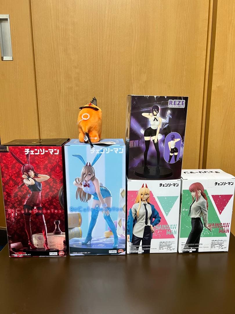 チェンソーマン フィギュアセット　ポチタ　レゼ　マキマ　パワー　おまけつき