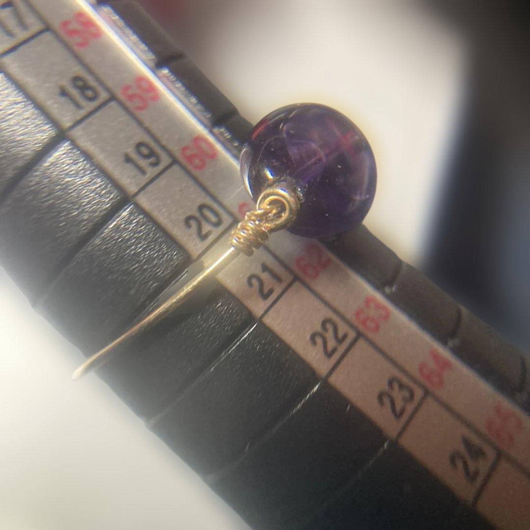 ♪(´ε｀ )…昔、素材は金製って言われたアメジストのハンドメイドの様なリング
