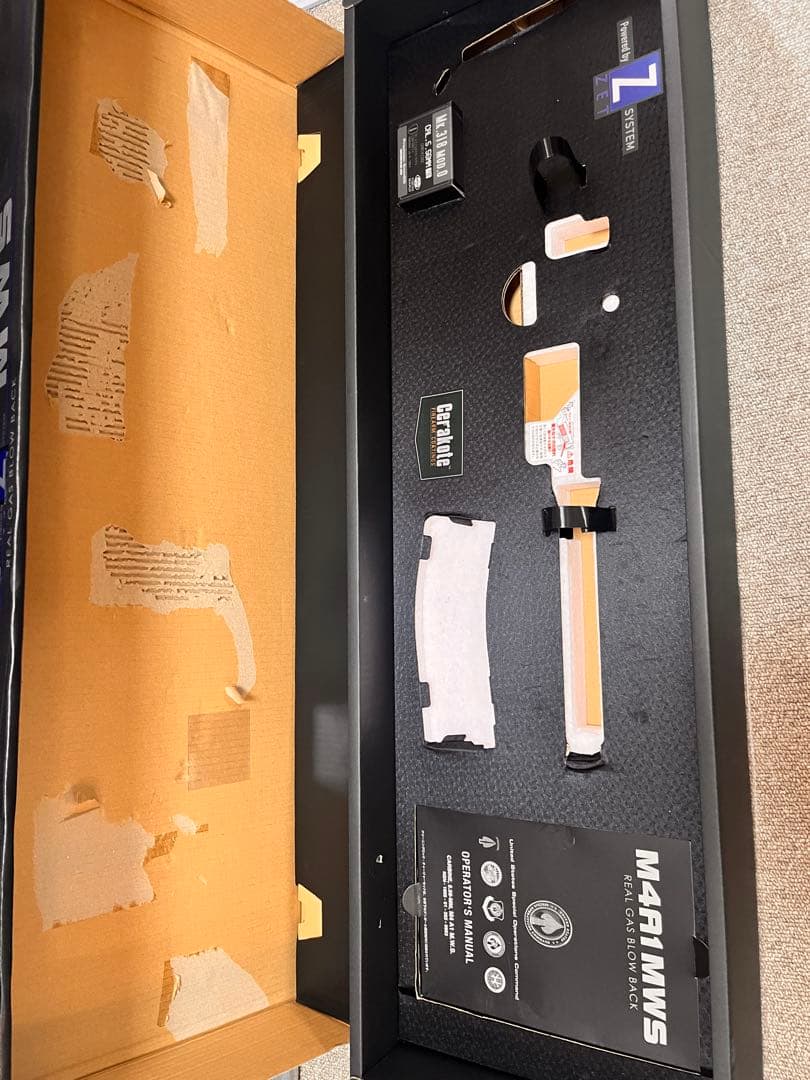 東京マルイ ガスブローバック M4A1 MWS 初速アップカスタム