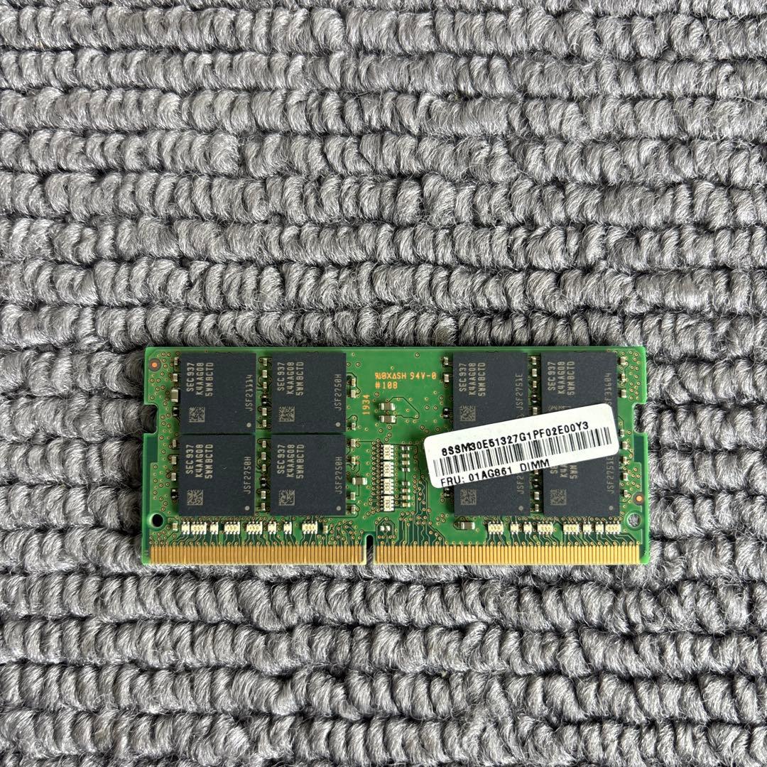 Samsung PC4-2666V 32GB 1枚　ノートPC用