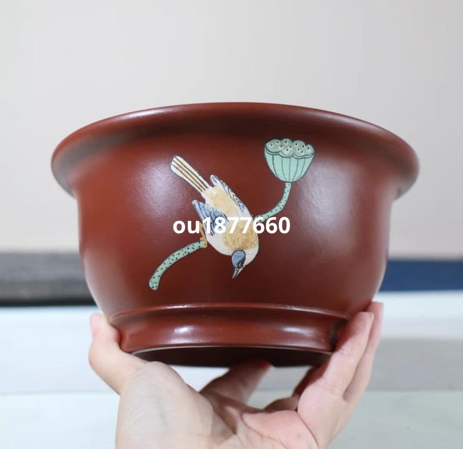多肉植物鉢 紫砂鉢 盆栽鉢 植木鉢 小品盆栽鉢 大品盆栽鉢