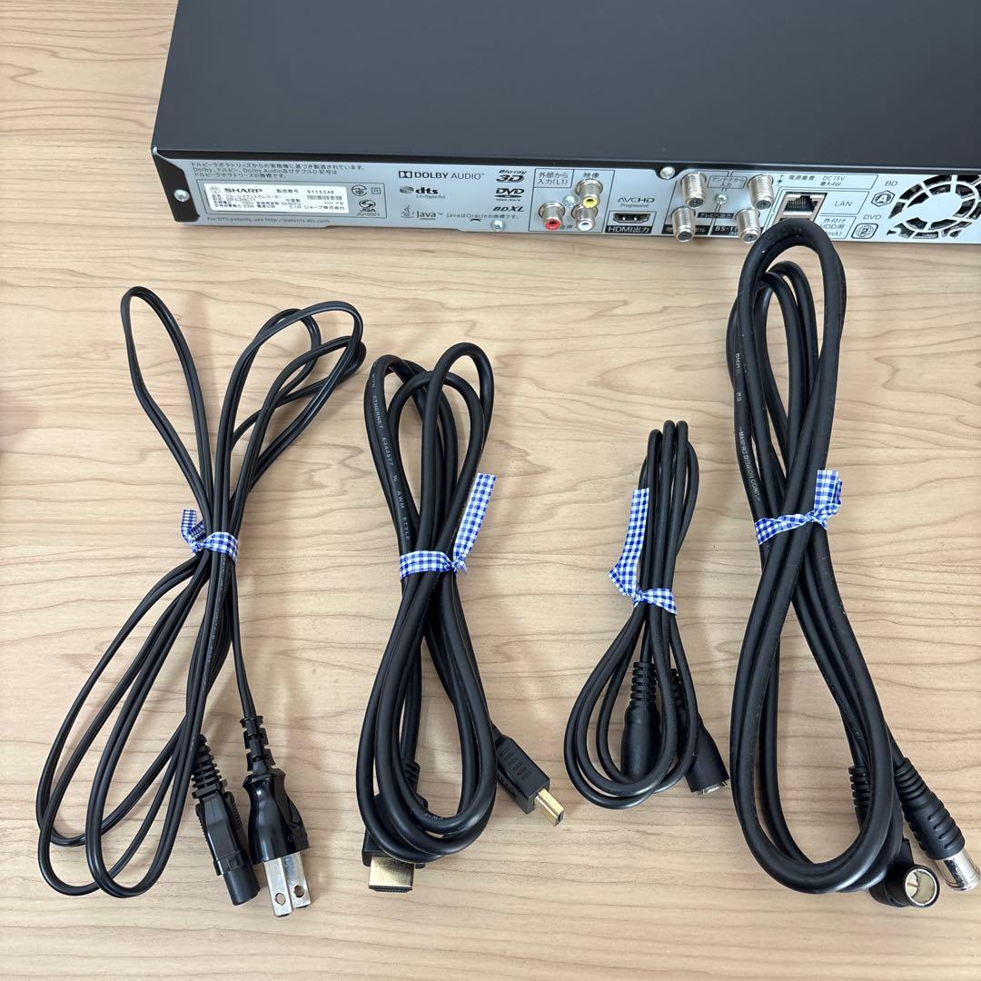 AQUOS SHARP ブルーレイレコーダー 2B-C20CT1