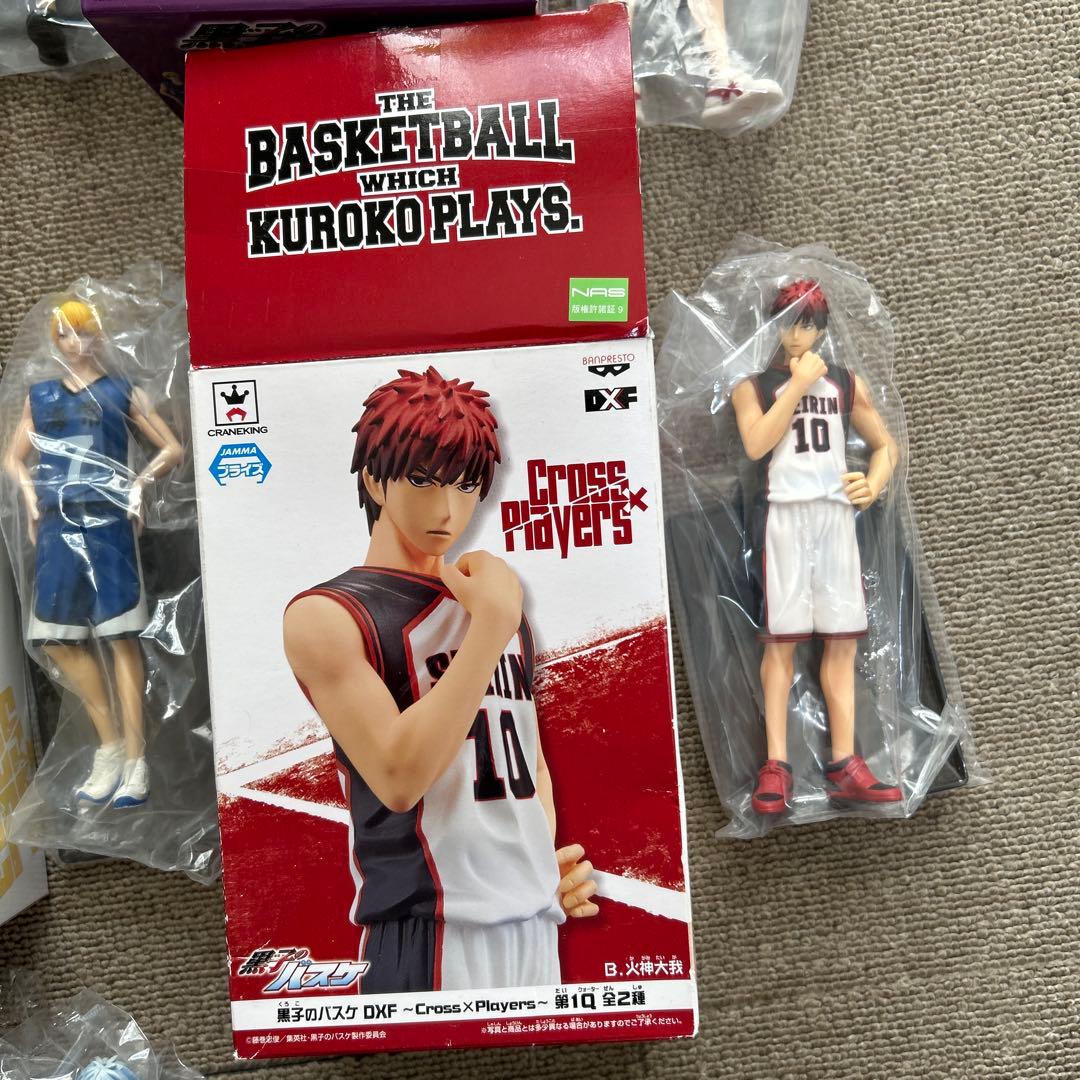 【ラスト　禁煙】黒子のバスケ Cross Players フィギュア 7体セット
