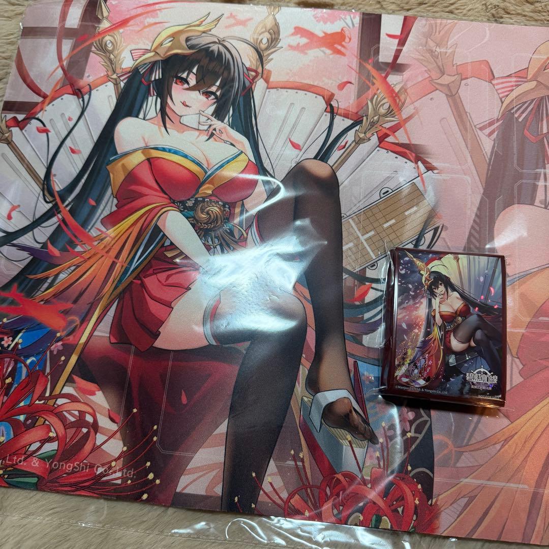 アズールレーンカードゲームTCG 上位賞 大鳳プレイマット＋カードスリーブ