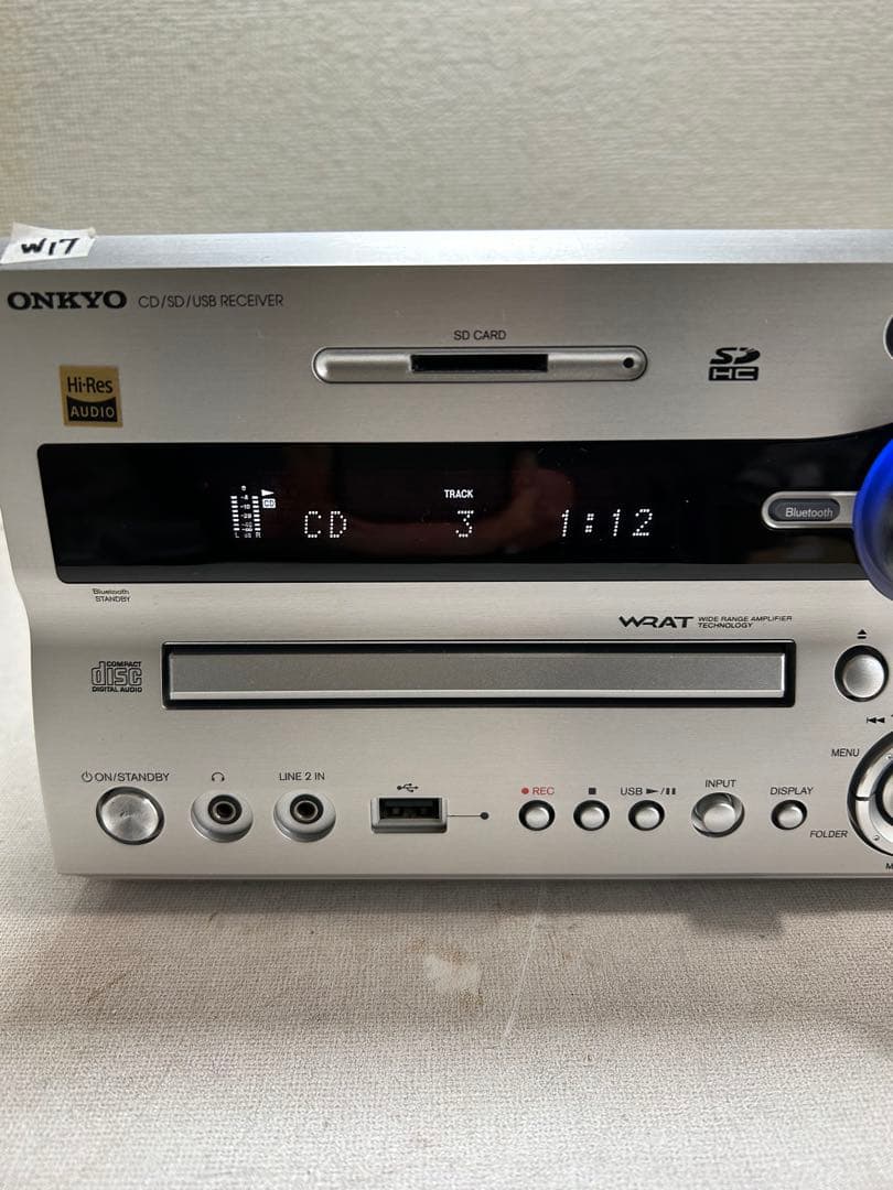 W17 整備ONKYO NFR-7TX ハイレゾ CD/SD/USBレシーバー