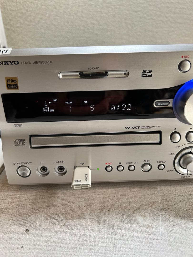 W17 整備ONKYO NFR-7TX ハイレゾ CD/SD/USBレシーバー