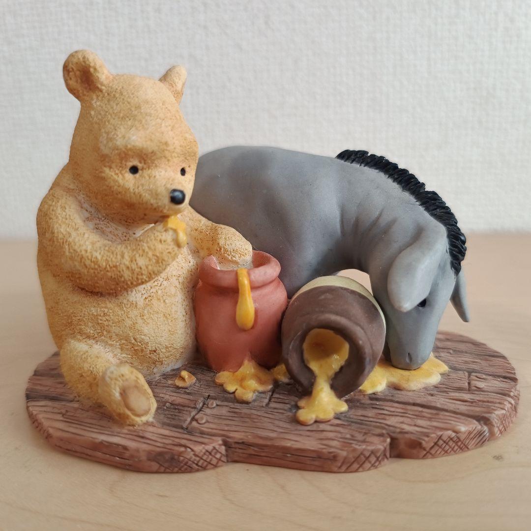 クラシックプー Border Fine Arts フィギュア 2点 ディズニー