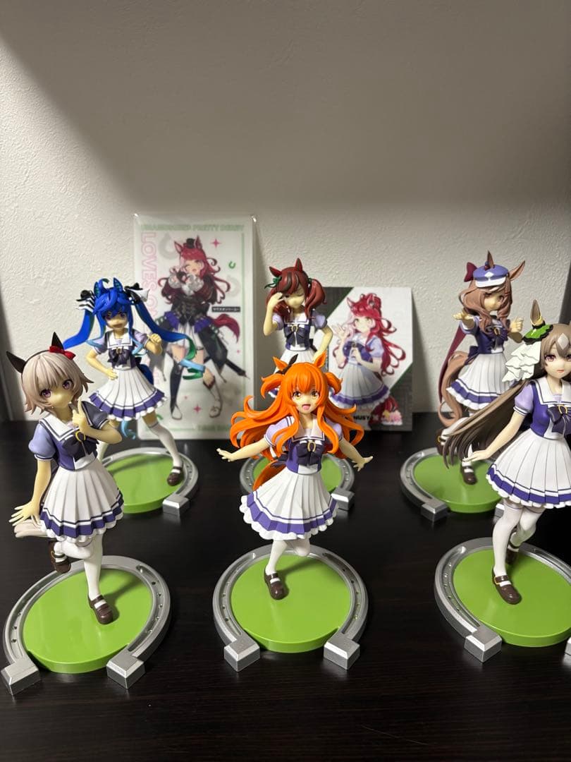 ウマ娘 フィギュア 6体セット　非売品ラブズオンリーユーグッズ