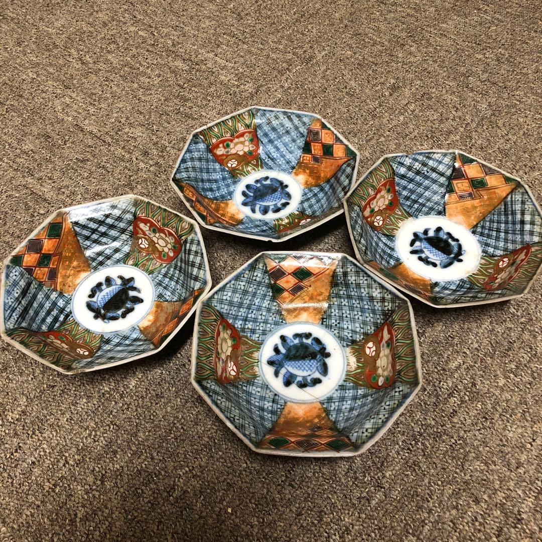 小皿　古伊万里　伊万里焼　4客セット