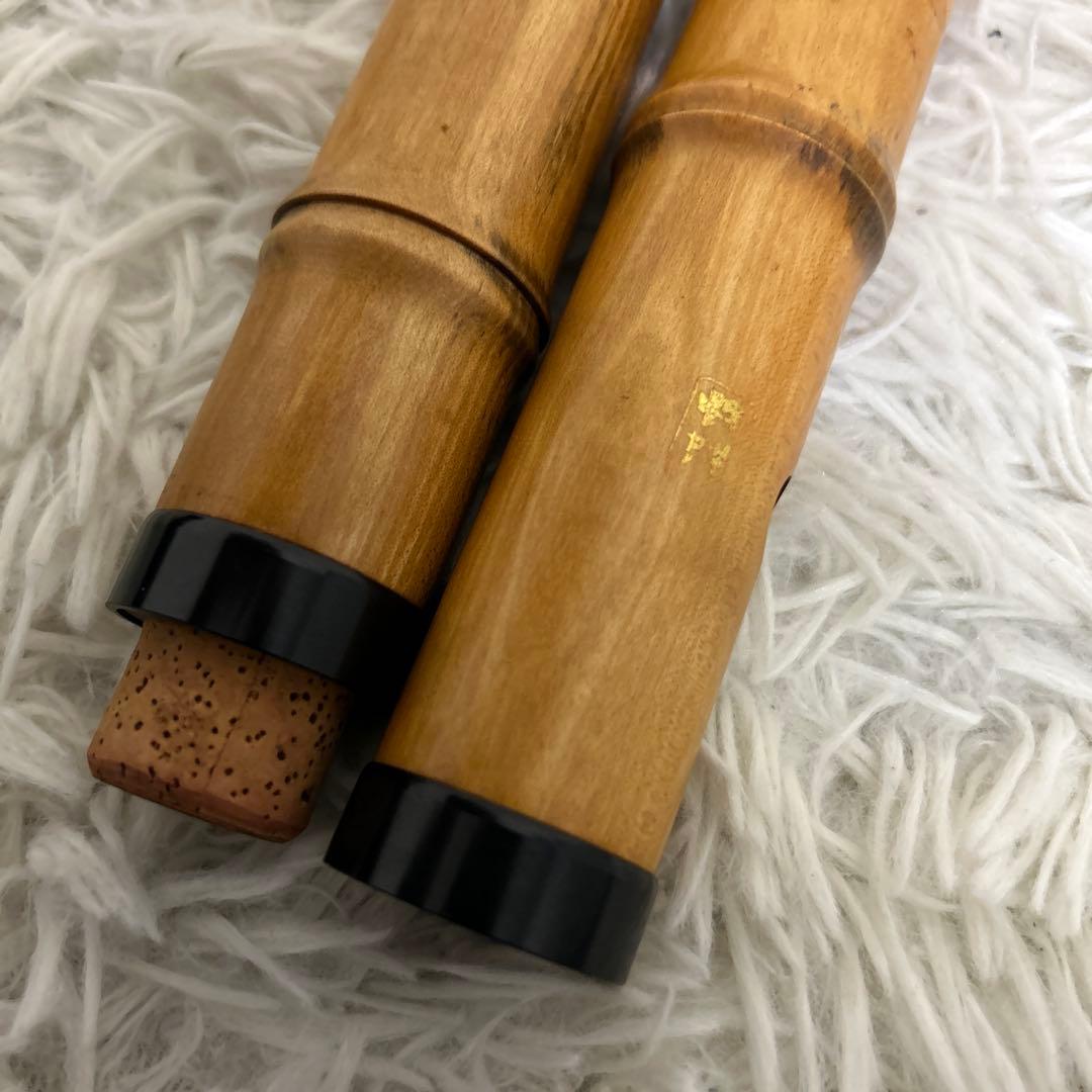 【美品】琴古流　胡蝶　尺八　尺六寸管　(株）ワダ楽器