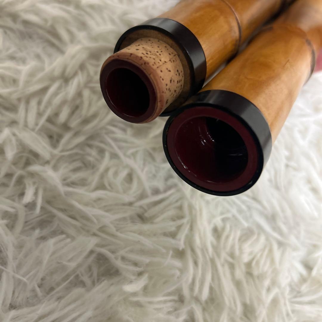 【美品】琴古流　胡蝶　尺八　尺六寸管　(株）ワダ楽器