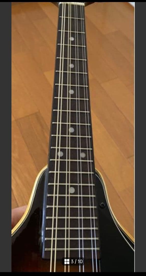 Kentucky KM-140 フラットマンドリン　ケース付き