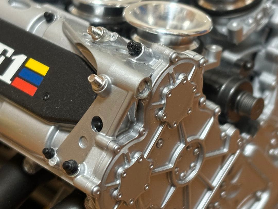 EXCEPTION 1/5 RENAULT F1 RS9 V10 エンジン訳あり