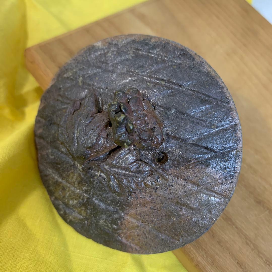 備前焼　宝瓶　桐箱入　未使用　煎茶器