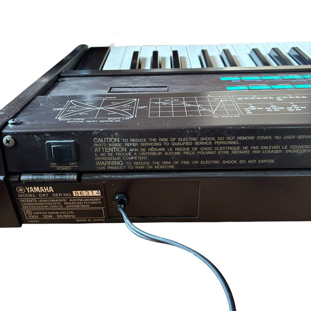 YAMAHA DX7 シンセサイザー 日本製 ヤマハ デジタルシンセ DX-7