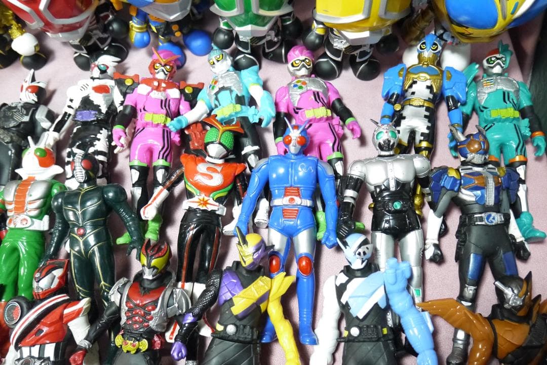 ライダーヒーローシリーズ　怪人シリーズ　ビッグソフビ　90体