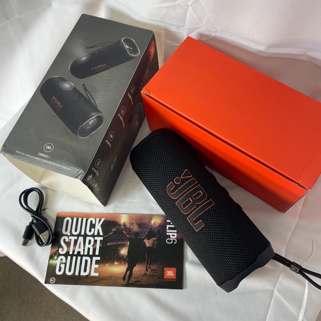 JBL FLIP 6 ポータブルスピーカー JBLFLIP6BLK 未使用 新品