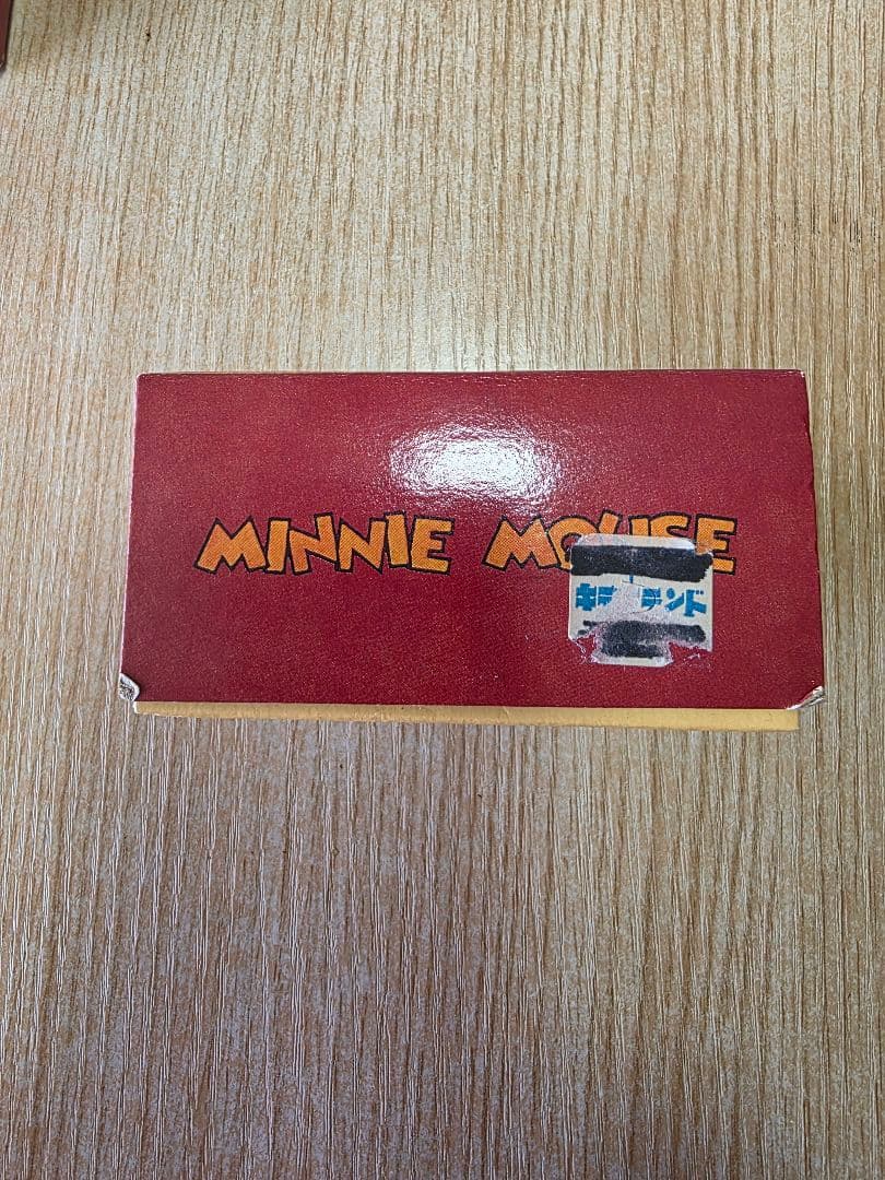ディズニー レトロ ミッキー ミニー 木製フィギュア 3体セット 箱付き