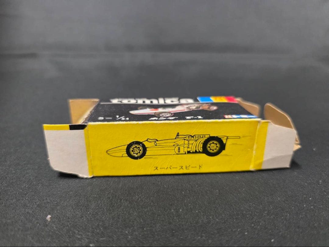 トミカ黒箱73ホンダF-1(日本製) 希少緑色。