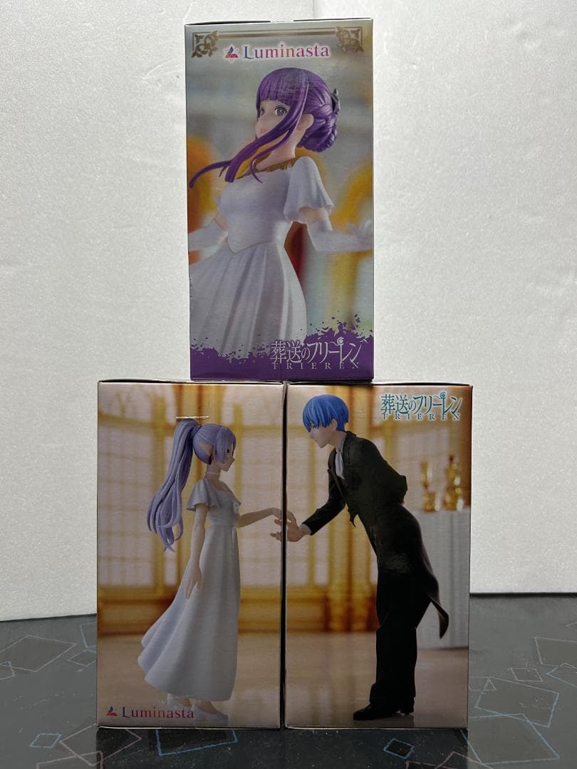 葬送のフリーレン フィギュア Luminasta フォーリヒにて 3種セット