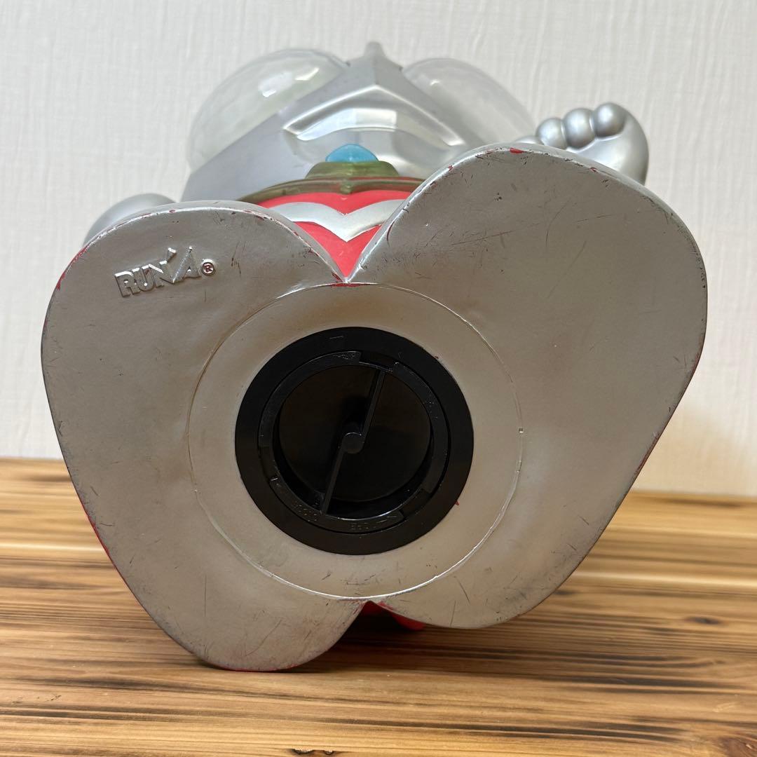 【動作確認済み】ウルトラマン貯金箱　ガイア　　喋る　巨大貯金箱　高さ約35cm