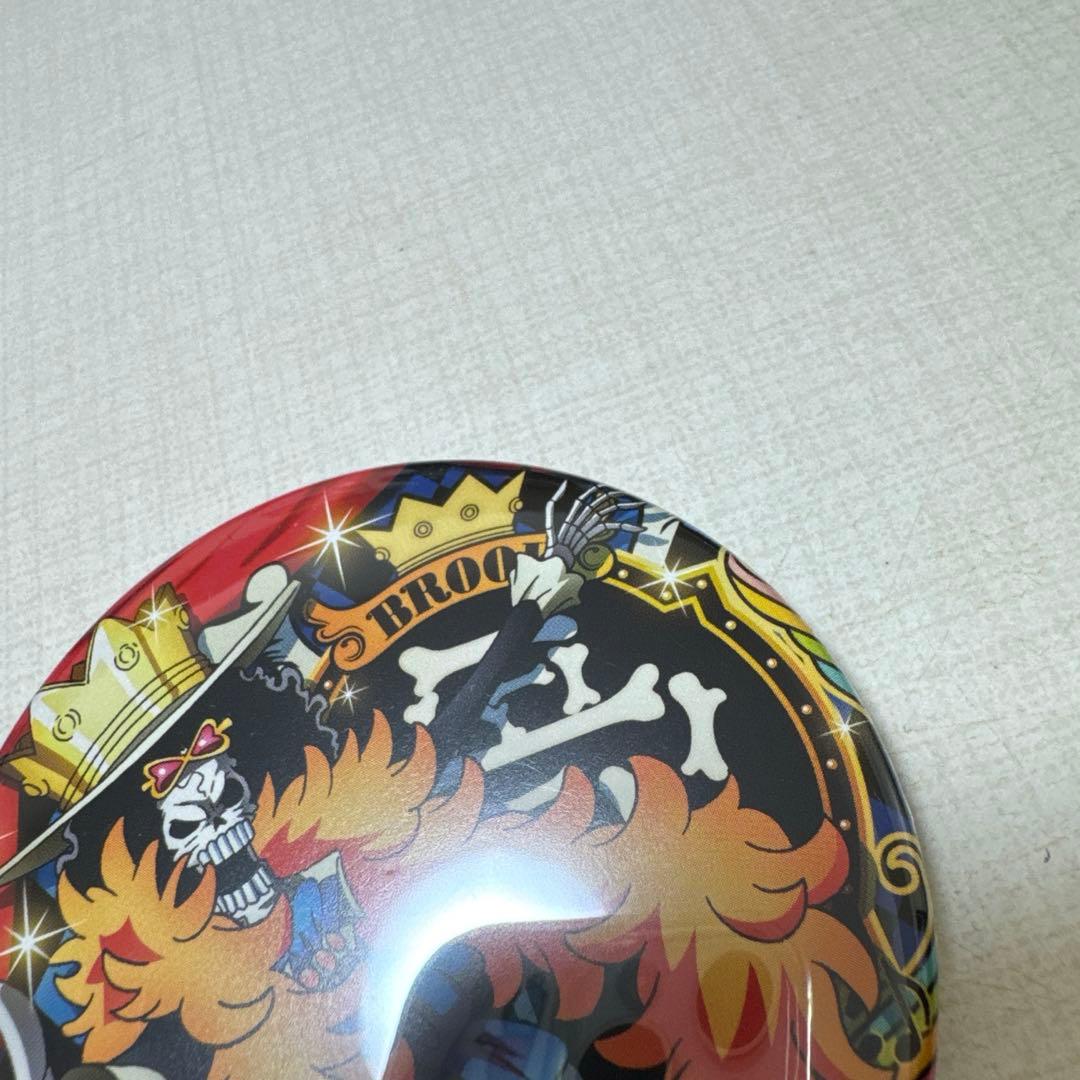 ワンピースタワートンガリ缶バッジ ブルック2種&20周年缶バッジ他ブルックセット