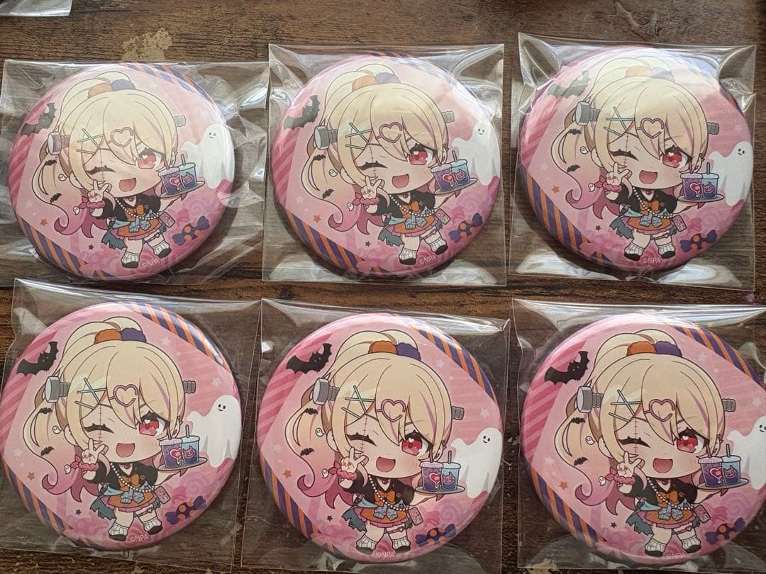 コンパス みりぽゆ ハロウィン缶バッジ