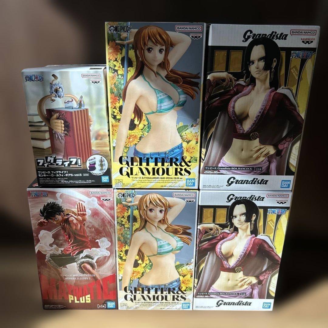 ONE PIECE フィギュア6体セット