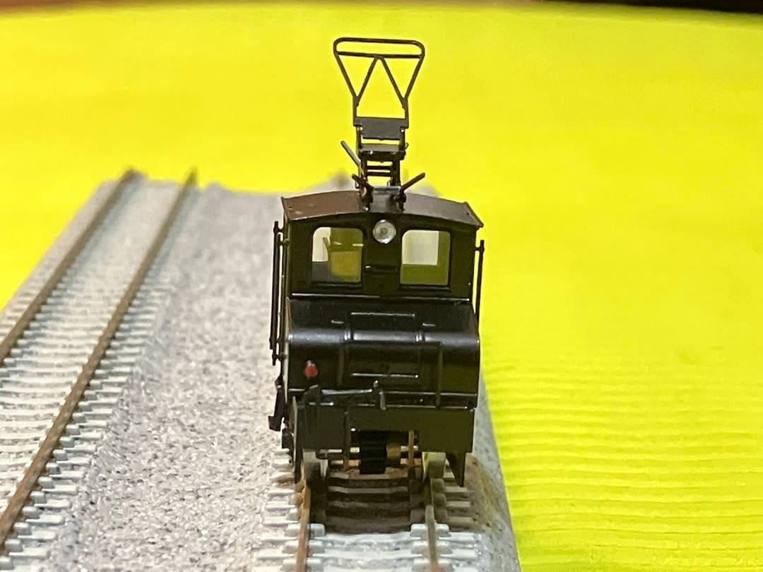 Nゲージ ワールド工芸 銚子電鉄デキ３電気機関車 塗装済み完成品