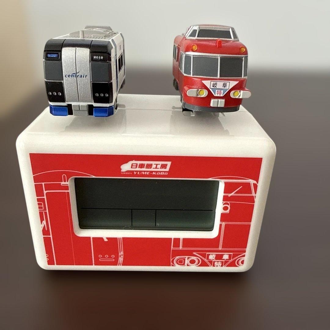 日車夢工房　名鉄メロック　メロディクロック　目覚まし時計　置き時計　レア品