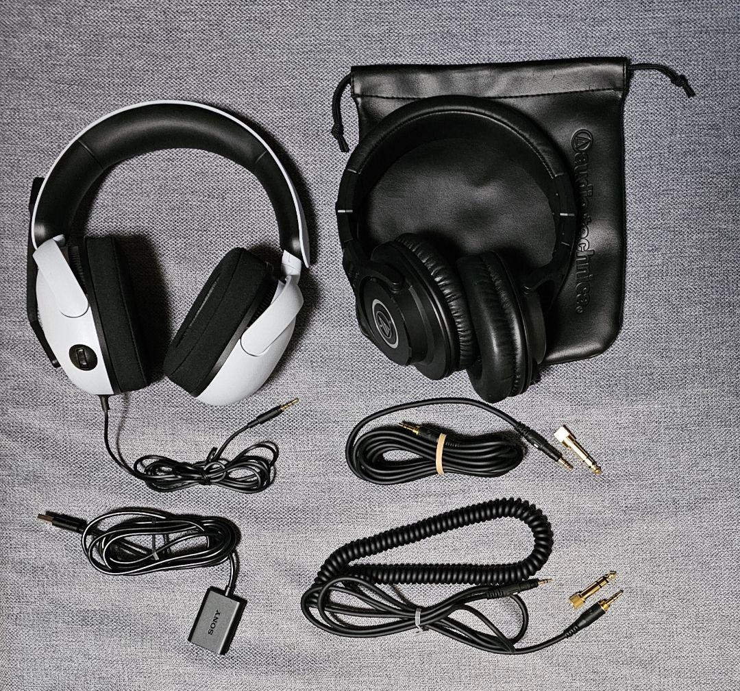 INZONE H3 MDR-G300+オーディオテクニカ ATH-M40xセット