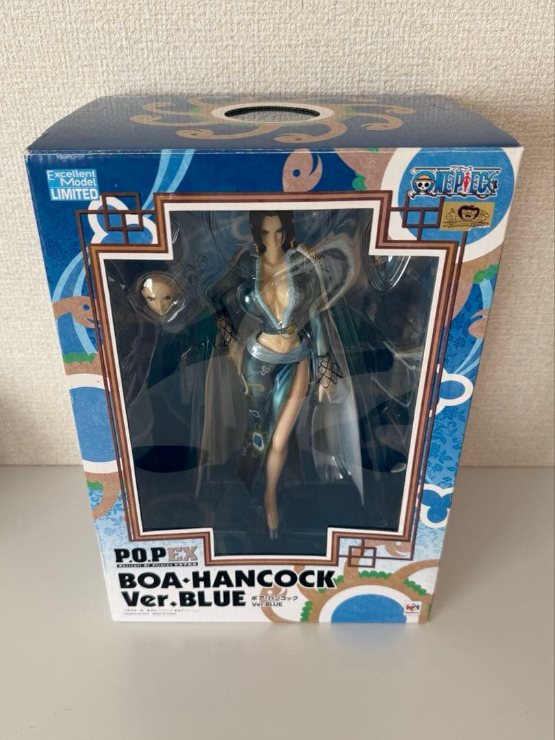 ワンピース　POP EXTRA ボア・ハンコック 青　フィギュア　パーツ欠品無し