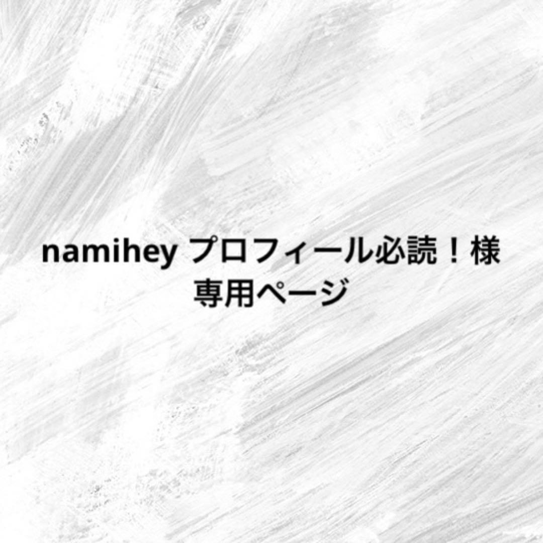namihey プロフィール必読！ページ