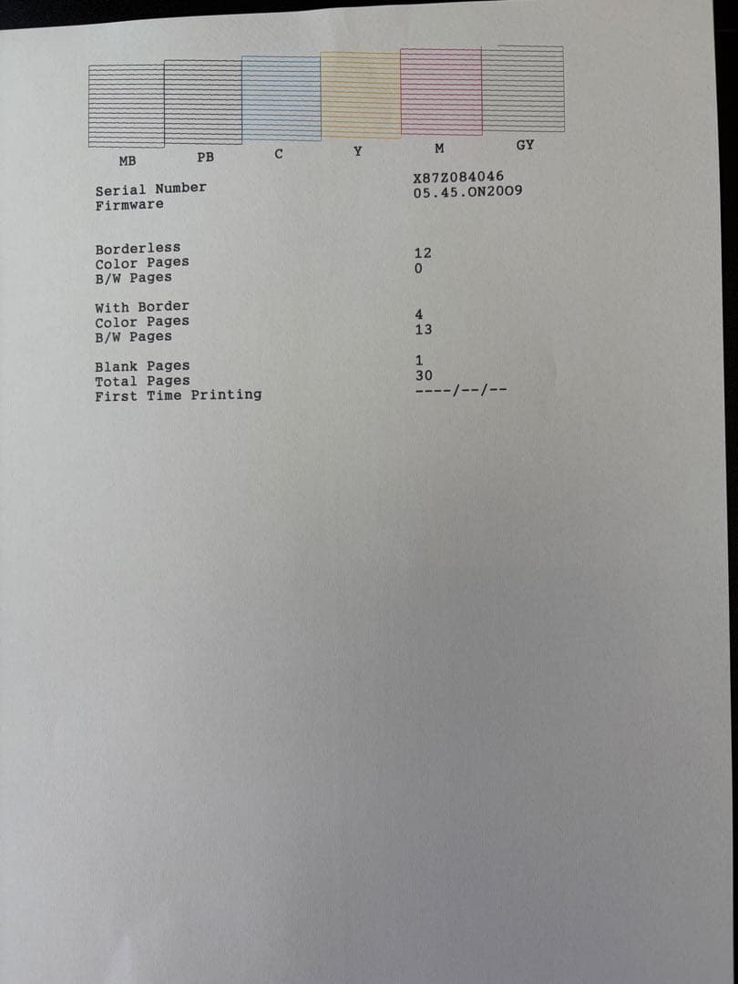 印刷30枚EPSON EW-M873T インクジェットプリンター 本体