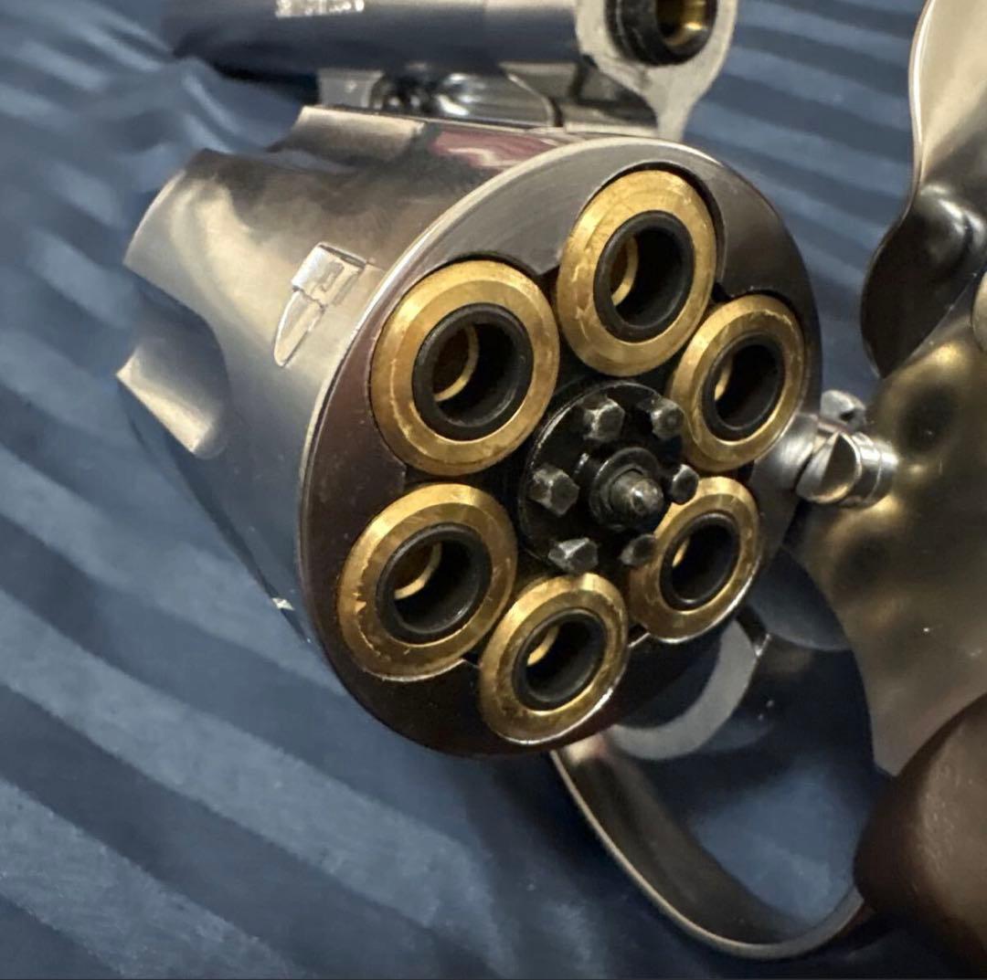 マルシン M629 6.5インチ シルバーABS プラグリップ仕様 ガスガン