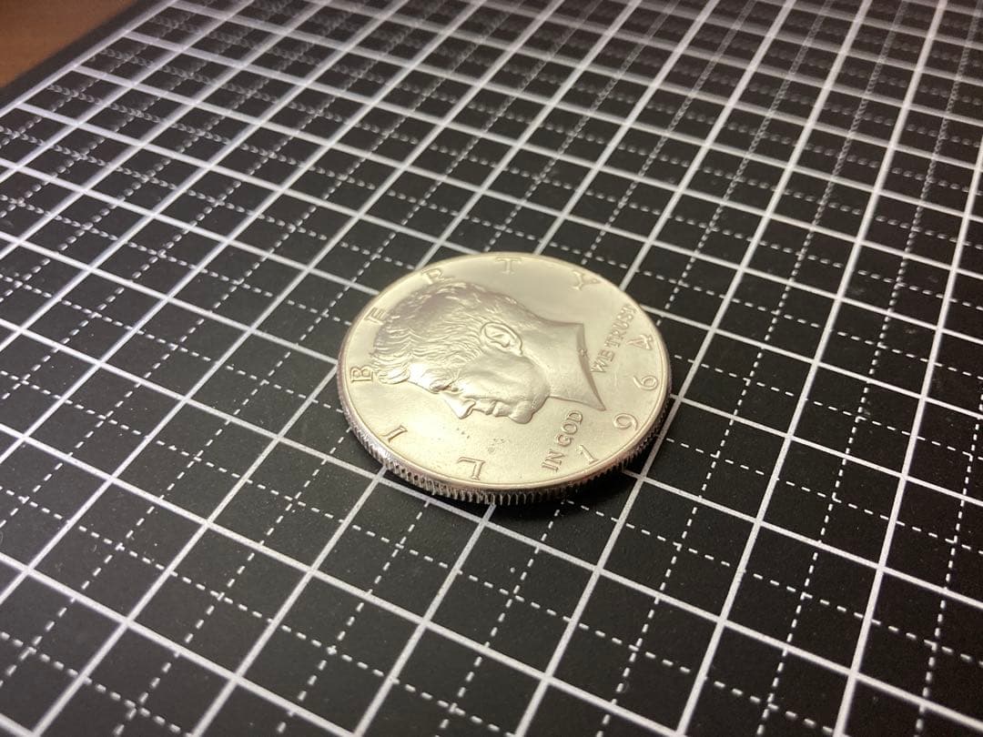 《アメリカ》ケネディハーフダラー銀貨(1964年)