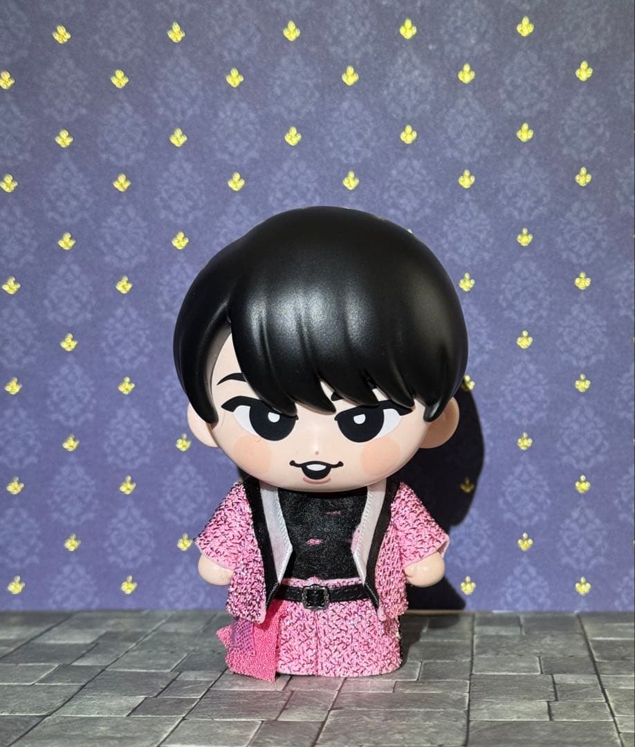 すのチルソフビ用 着せ替え衣装　黒