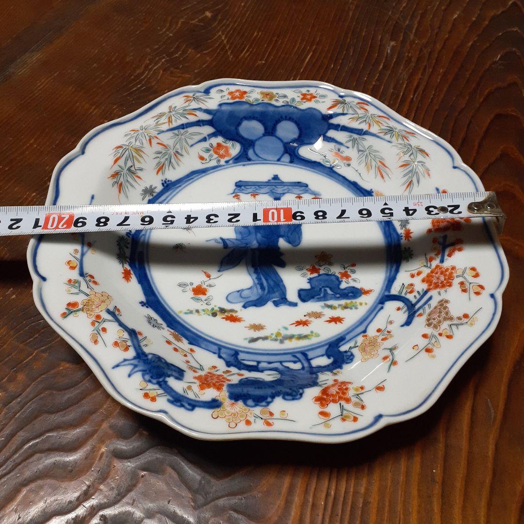 濁手酒井田柿右衛門様式人物文皿