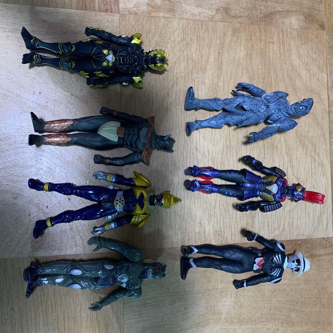 仮面ライダー　ソフビ　102体 レア商品多数　昭和、平成