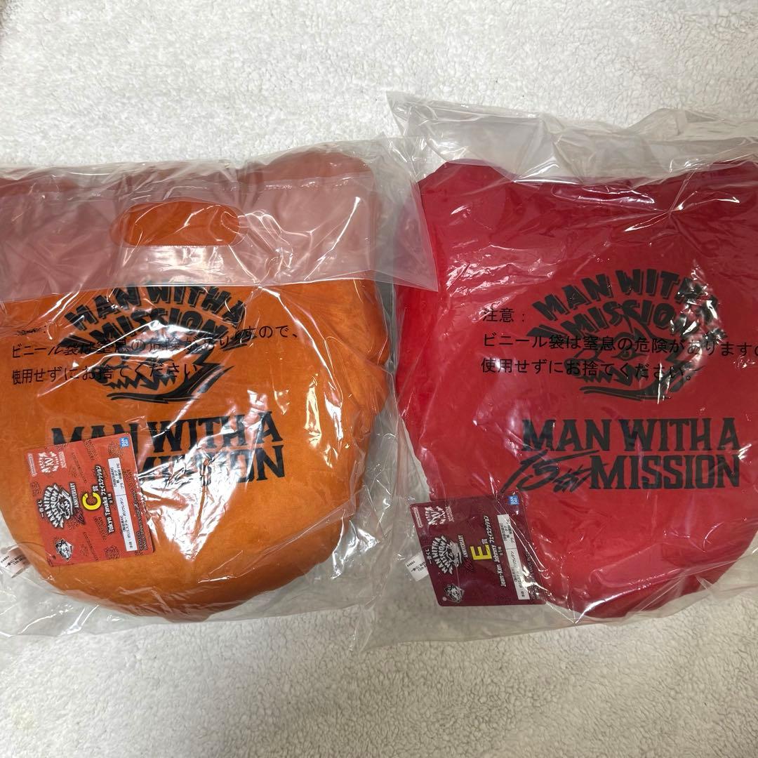MAN WITH A MISSION 一番くじ マンウィズ C賞 E賞
