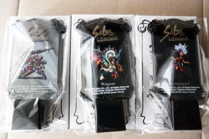未開封 舞台 ロマサガ2 七英雄の帰還 特典 アクリルスタンド3種セット