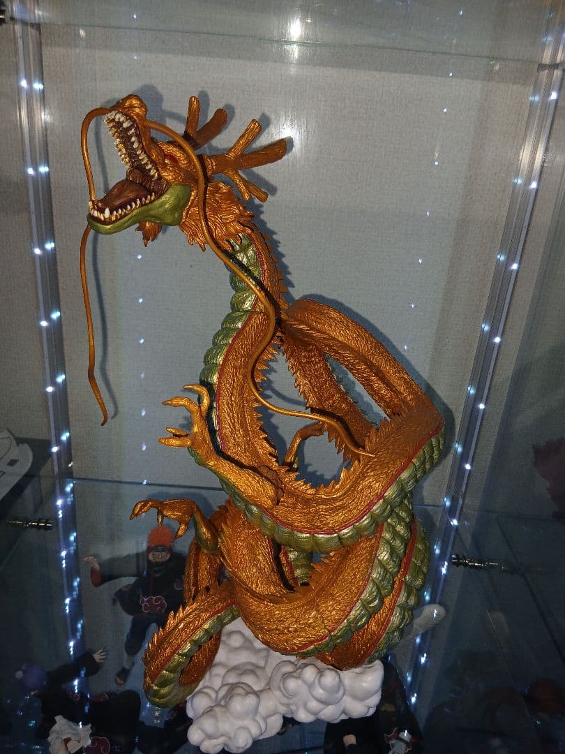 神龍ゴールド　【黄金神龍】 フィギュア 約36cm
