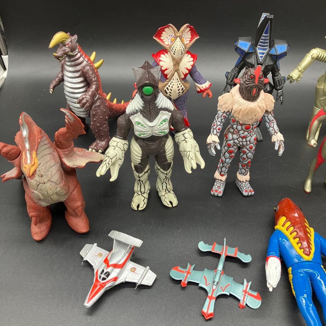 大量　ウルトラマンシリーズ 怪獣フィギュア ポピー　日本製あり　円谷プロ
